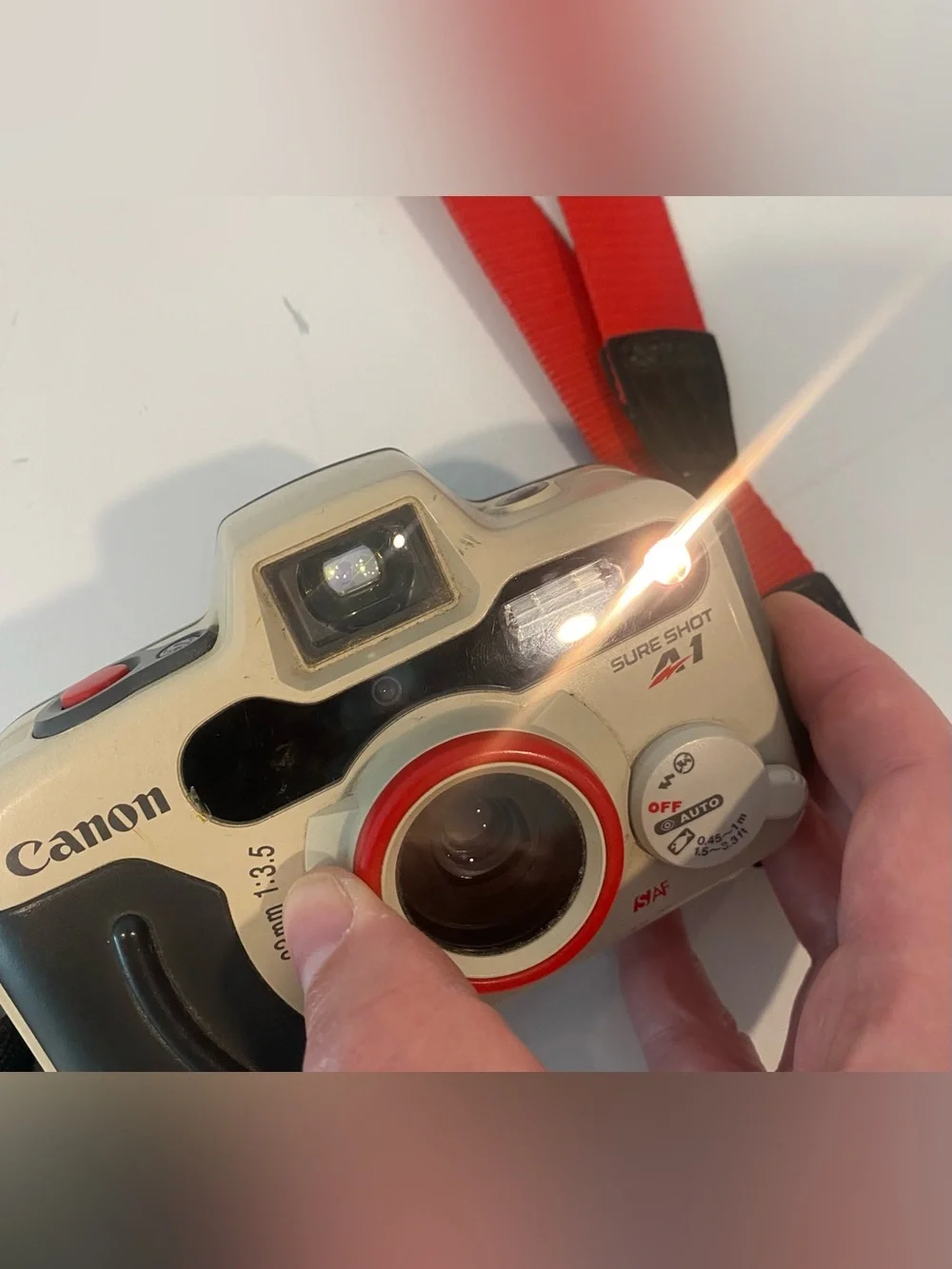 Canon Sure Shot WP-1 A1 35mm Film Camera Waterproof Point & Shoot Tested Working - Picture 8 of 8